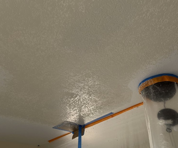 Drywall ceiling installation