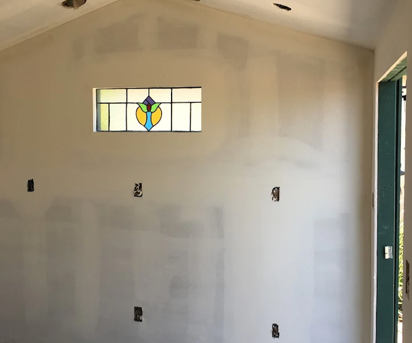 Commercial drywall project
